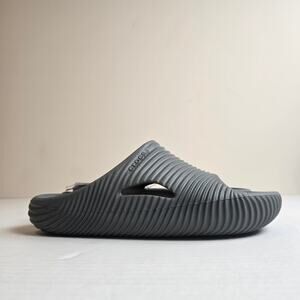 Crocs Mellow Tide Recovery Slide Size M8/W10 Slate Grey Slip On Sandals 210333